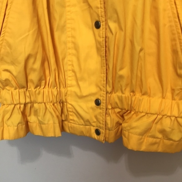 Vintage London Fog Winning Edge Yellow Jacket Windbreaker thinsulate 13/14 - Picture 3 of 13